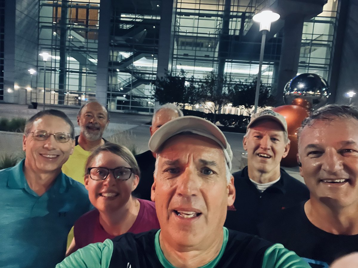 On get home day, I enjoyed a great 3 miles with Cheers, Flint Hills, the Music Man, Spider, Big Red and Spud. Always great to have new power runners in the fold. <a href="/NRECANews/">NRECA</a> <a href="/voices4coops/">Voices for Cooperative Power</a>