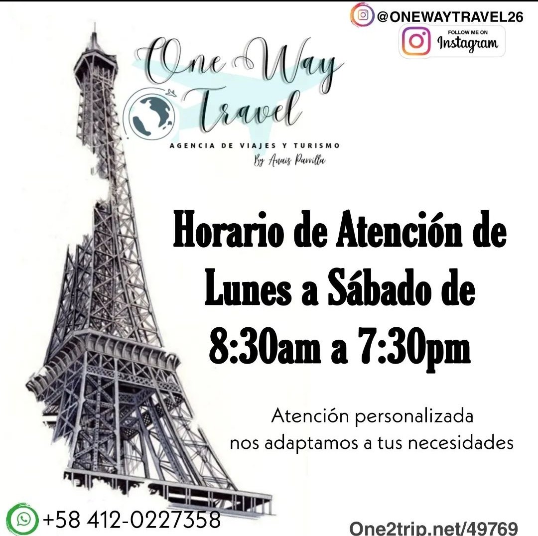 anaisparrilla's tweet photo. Manifestando más clientes que deseen viajar con mi agencia de viajes y mi asesoría. Ya son más de 7 años en este mundo, me regalas un RT? https://t.co/RY1XLe24k2