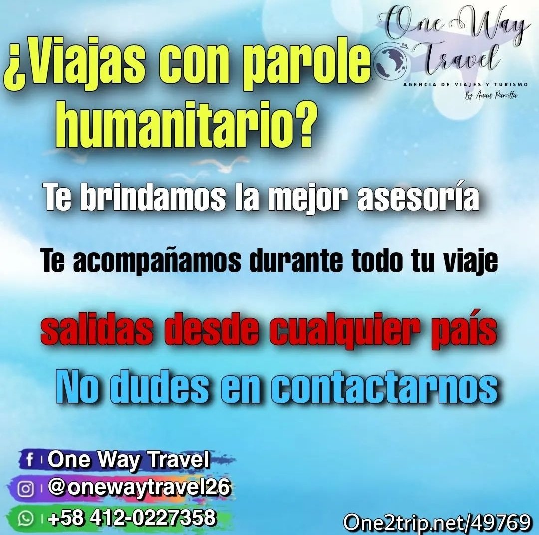 anaisparrilla's tweet photo. Manifestando más clientes que deseen viajar con mi agencia de viajes y mi asesoría. Ya son más de 7 años en este mundo, me regalas un RT? https://t.co/RY1XLe24k2