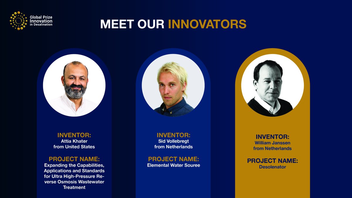 Global Prize for Innovation in Water (GPIW) tweet media