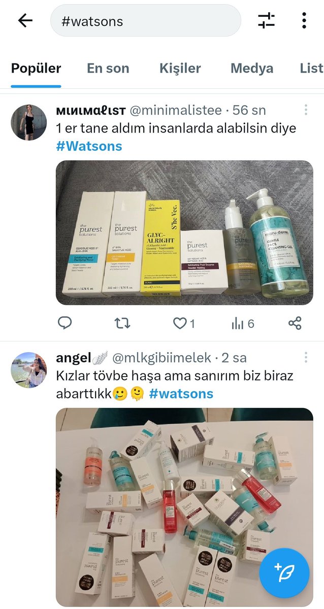 insan var insan var... #watsons