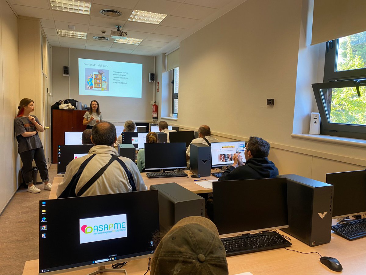 ASAPMEAragon's tweet photo. 📢 En @ASAPME Aragón sabemos que el mundo laboral demanda competencias digitales. Por eso, desde el Departamento de Orientación Laboral, estamos llevando a cabo el curso de Alfabetización Digital Básica. ¡Prepara tu camino hacia nuevas oportunidades! 💪💼 #Empleo #Aprendizaje https://t.co/Q0UgUL1qtx