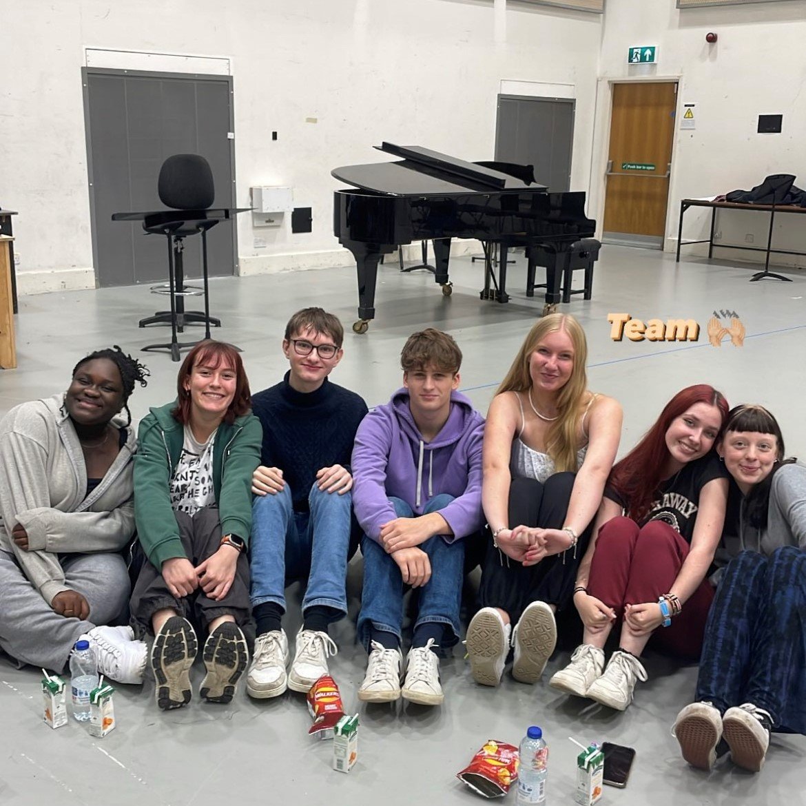 It's opening week for Play Opera Live!, a spectacular show that our vocal students have been working on with the Welsh National Opera! 

Here are some of the team taking a break at the <a href="/theCentre/">Wales Millennium Centre</a>, Cardiff, after a morning of travel. Join us in wishing them good luck! 🥰