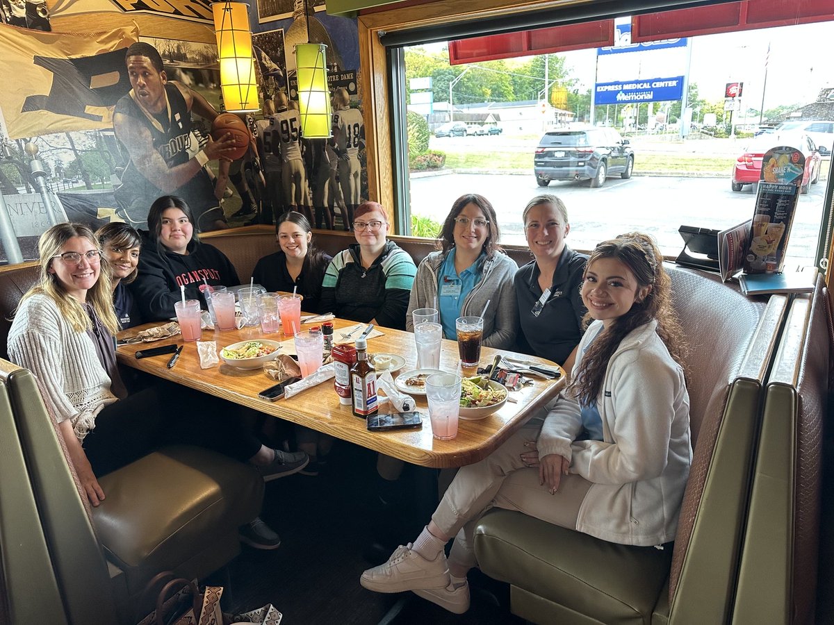 Employee appreciation at its finest!! Our DHS took our blue badge employees out for lunch to discuss their experience this far.  #whyitrilogy