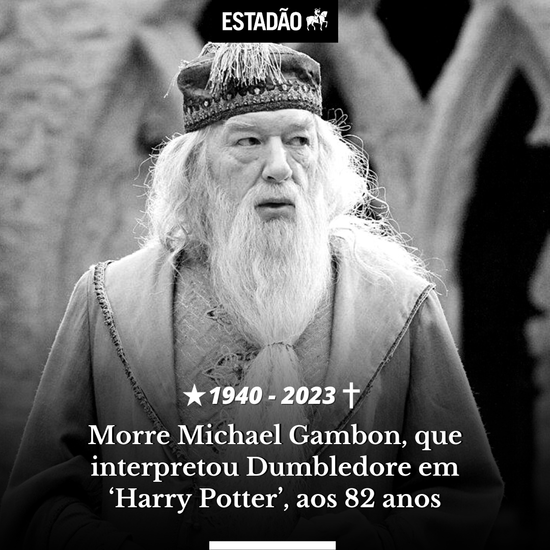 Estadao's tweet photo. Morre Michael Gambon, o Dumbledore de Harry Potter, aos 82 anos https://t.co/q34QYV05Wv

Foto: Divulgação/Warner Bros https://t.co/kupzQoC3AT
