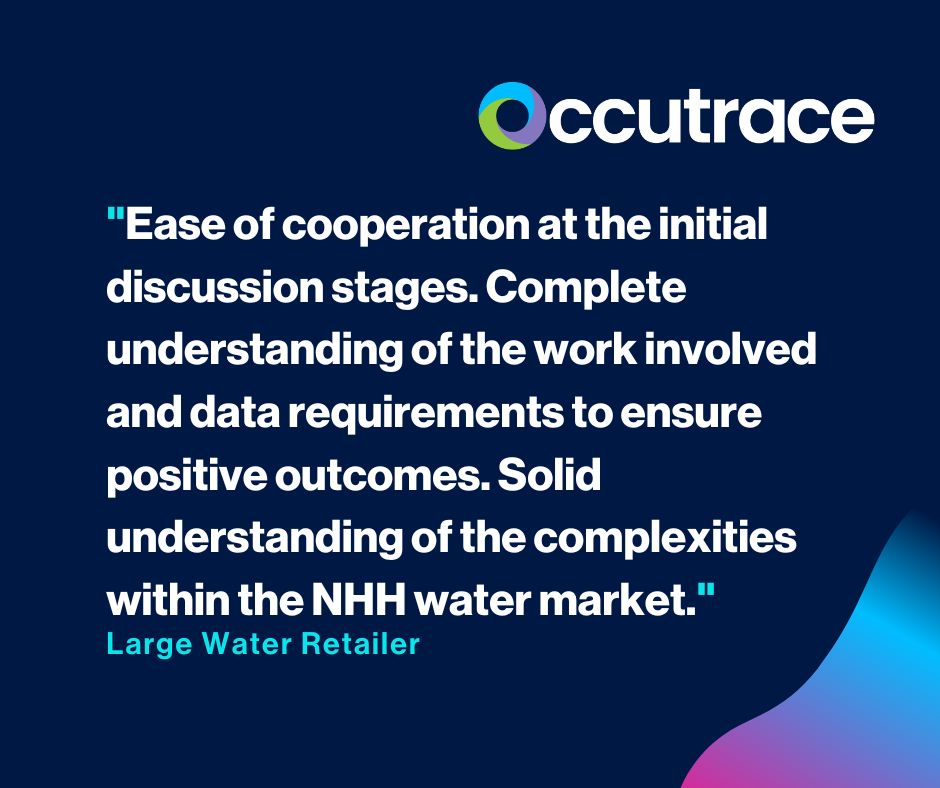 An amazing end to the customer feedback month! Noting our effortless cooperation right from the beginning, with a deep understanding of the intricacies within the NHH water market. 

#CustomerFeedback #CustomerReview #MarketKnowledge