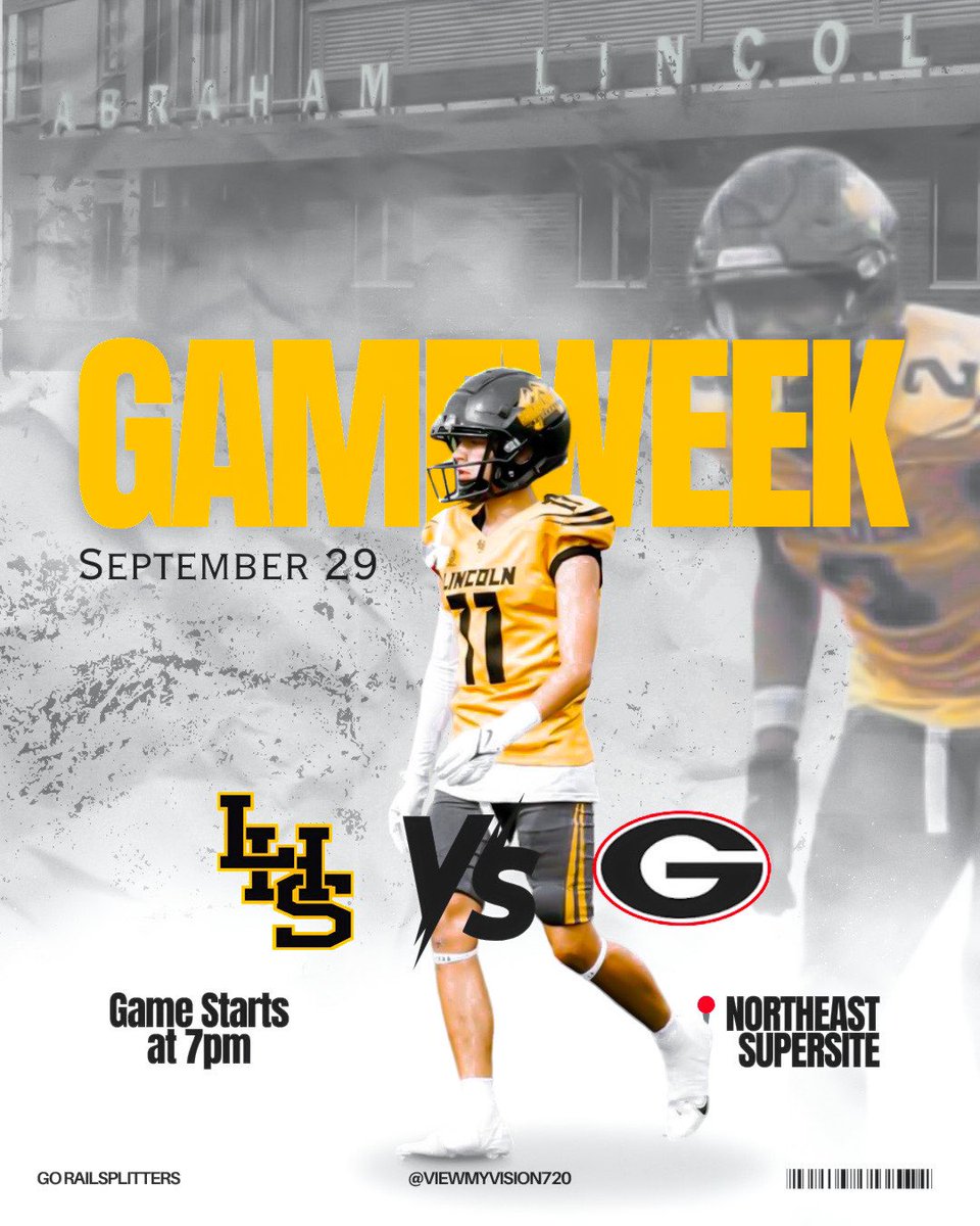 Back again with another Friday Night Show! This time we are up against Simon Gratz HS. Meet us there supporting black and gold 🖤💛

⏰: 7pm
📍: Northeast HS