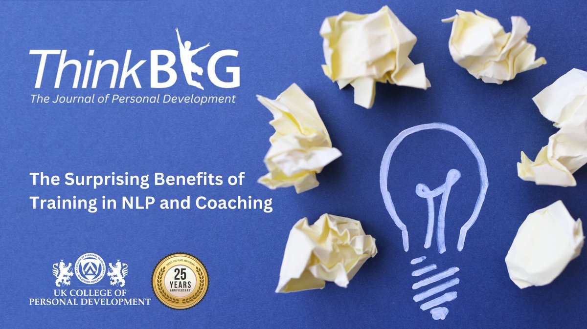 The latest edition of Think BIG has been published, take a look:  ukcpd.co.uk/the-surprising…  #NLPtraining #coachtraining #personaldevelopment #ukcpd #ILMqualifications