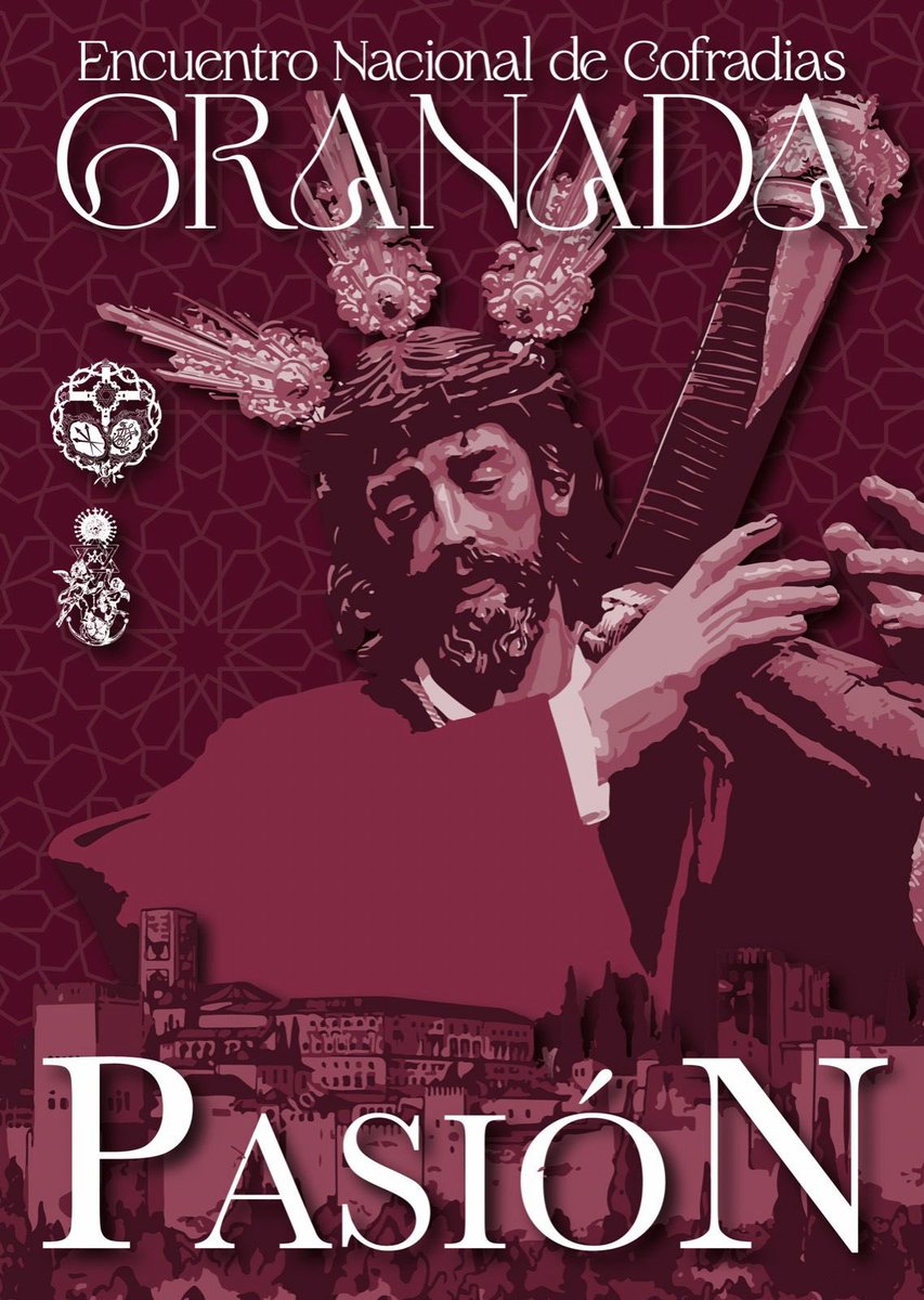 Pasionyestrella's tweet photo. #34ENC | Cartel anunciador de la participación de Ntro. Padre Jesús de la Pasión en la salida extraordinaria “La Pasión según Granada para una nueva Evangelización”, que se celebrará en Granada, el 14 de octubre, con motivo del XXXIV Encuentro Nacional de Hermandades y Cofradías. https://t.co/mmVdHD5qpy