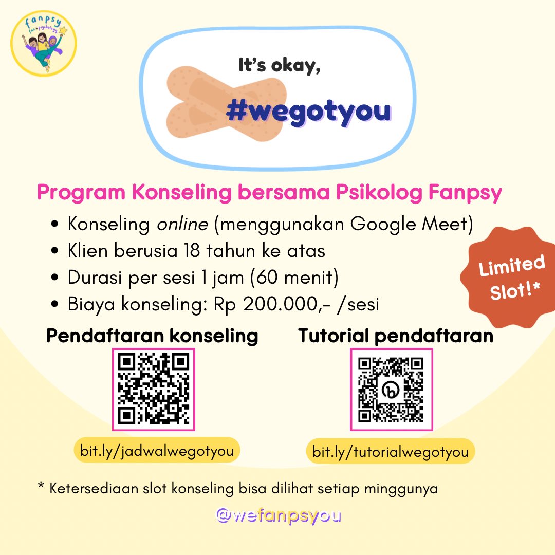 wefanpsyou's tweet photo. "Ka gimana ya biar ga terlalu halu sama bias? Ada kaya tindakan prefentifnya ga ya" - [FANPSY FAM BERTANYA, PSIKOLOG FANPSY MENJAWAB!]

Good question! Di hubungan parasosial sama bias gini emang bisa banget bikin kita terlalu terlena sama ima... #tellonym  https://t.co/nHpnWFJre8 https://t.co/Wf0XGjFWOo