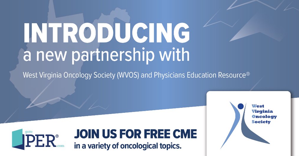 Calling all oncologists in West Virginia! Join us for our new partnership with WVOS! Hear experts discuss recent evidence and ongoing trials assessing novel therapies and combinations targeting HER2+ metastatic breast cancer. Register now: okt.to/CbPTcs #WVOS #gotoPER