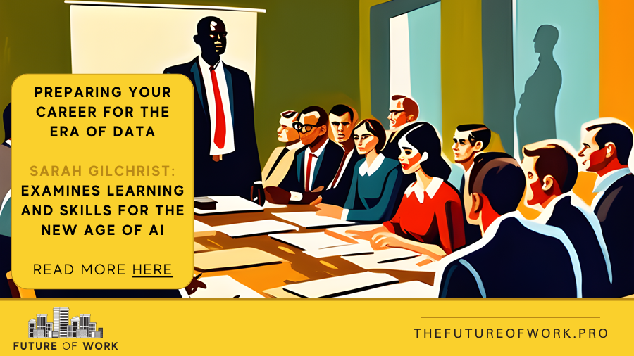 Preparing your career for the era of data.  Sarah Gilchrist examines learning and skills for the new age of AI.  thefutureofwork.pro/preparing-your… #futureofwork #remotework #workfromanywhere #flexiblework #AIatWork #modernwork #skills <a href="/sarahgilchriest/">Sarah Gilchriest</a> <a href="/QA_Ltd/">QA</a>