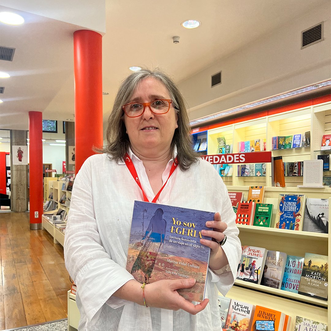 Nuestra compañera Paqui nos recomienda el libro "Yo soy Egeria", una lectura que pretende reconstruir la figura de Egeria, referente femenino de nuestra historia. Encuéntralo en nuestras librerías #cercadeti u online:  libreria.sanpablo.es/libro/yo-soy-e…
#tuslibrerosterecomiendan