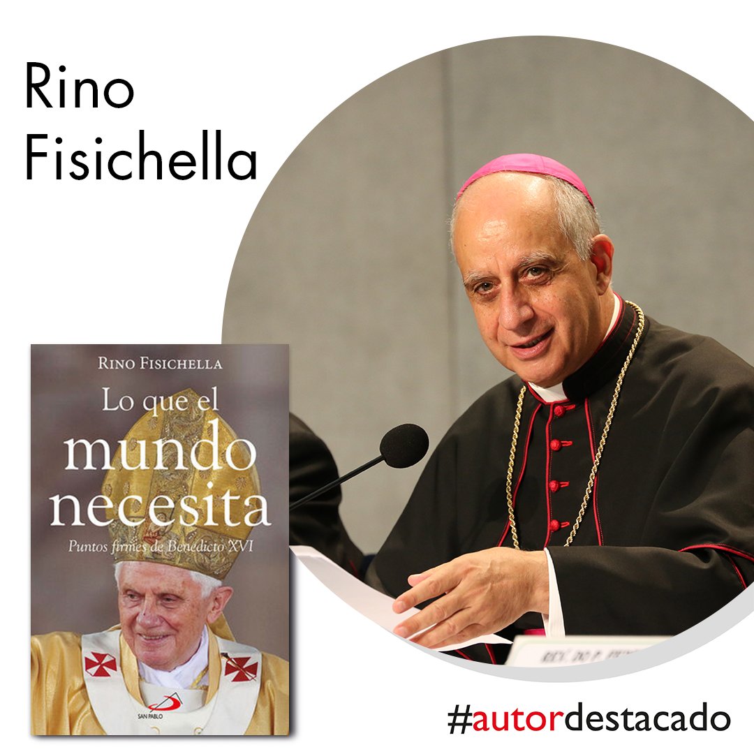 sanpablo_es's tweet photo. Nuestro #autordestacado de esta semana es Rino Fisichella.
En SAN PABLO, ha publicado muchos libros. El último, "Lo que el mundo necesita", es un resumen del pensamiento teológico del papa Benedicto XVI.
#editorialsanpabloespaña #comunicandovalores https://t.co/Wn1pi7lOK4