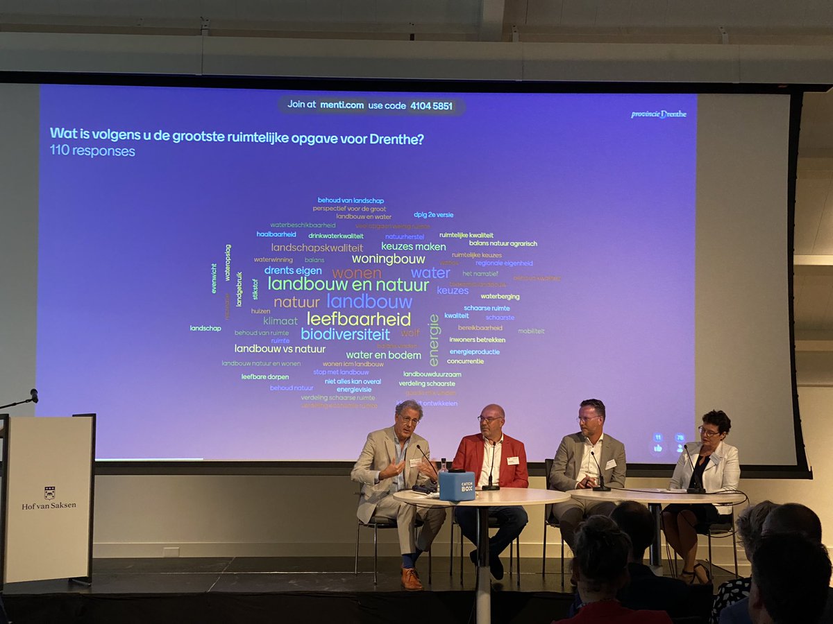 Watergraaf Stefan Kuks <a href="/Vechtstromen/">Vechtstromen</a> over grootste opgave voor Drenthe bij symposium ‘Horizon voor Drenthe’ <a href="/ProvincieDR/">Drenthe</a> 
Logisch dat we aandacht vragen voor Water en Bodem sturend. Raakt altijd andere ruimtelijke vraagstukken. Oproep: Maak je eigen verhaal van Drenthe!’