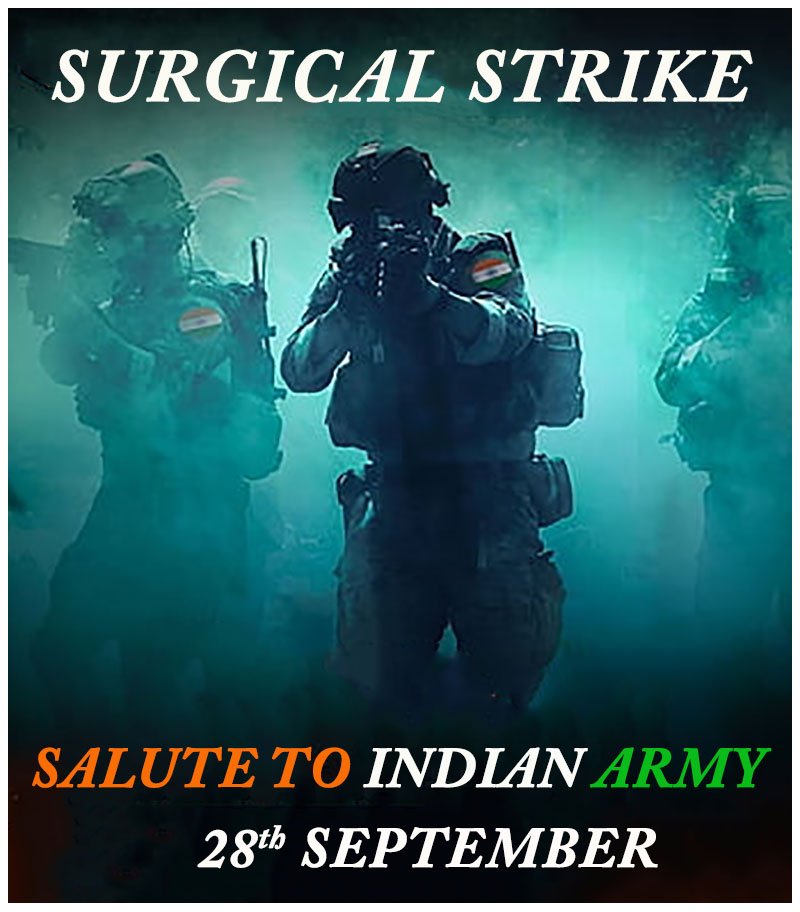 MacchalQ's tweet photo. Let's not forget the day when India sent a powerful message to terrorists with the #SurgicalStrike after the #UriAttack. #HowIsTheJosh #IndianArmy #SurgicalStrike7thAnniversary #INDvAUS #thursdayvibes https://t.co/uNt5pFtjOz