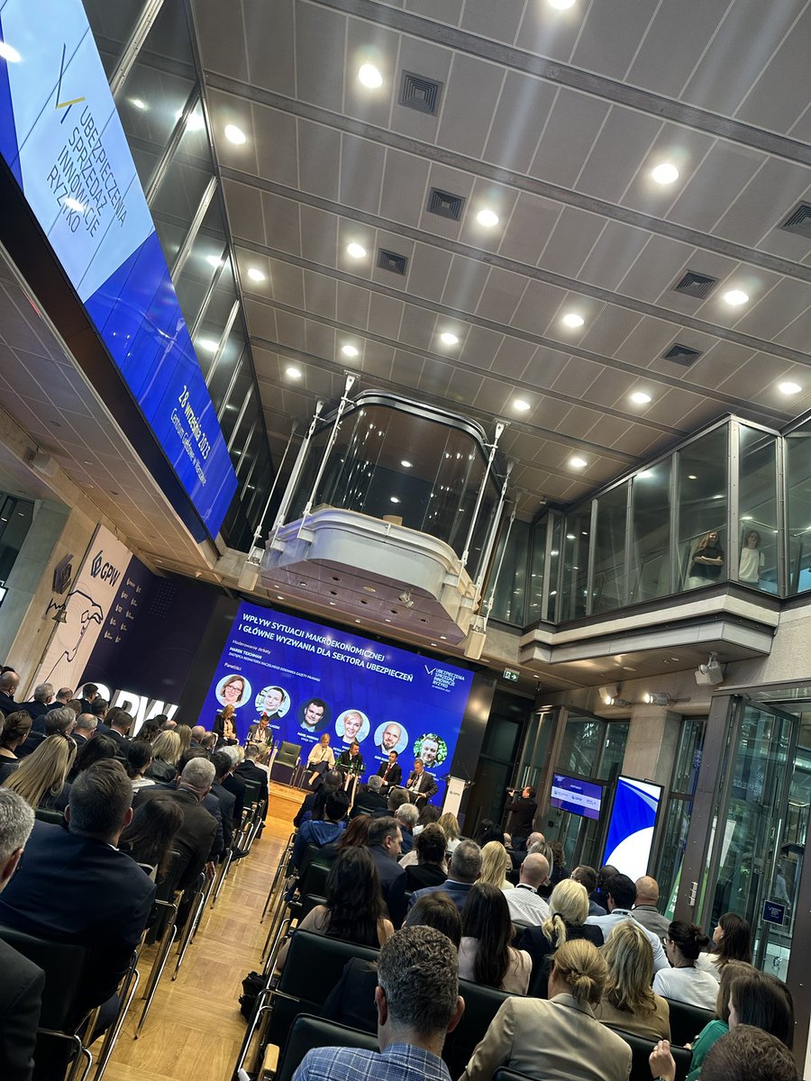 Jesteśmy na <a href="/EFCongress/">Europejski Kongres Finansowy</a> w Warszawie! Za nami debata z udziałem przedstawicieli <a href="/UNIQAPolska/">UNIQA Polska</a> o wpływie makroekonomii na sektor ubezpieczeń, a teraz trwa rozmowa o zrównoważonym rozwoju. Przed nami debata o nowych technologiach i outsourcingu 💪 
#EKF #ubezpieczenia