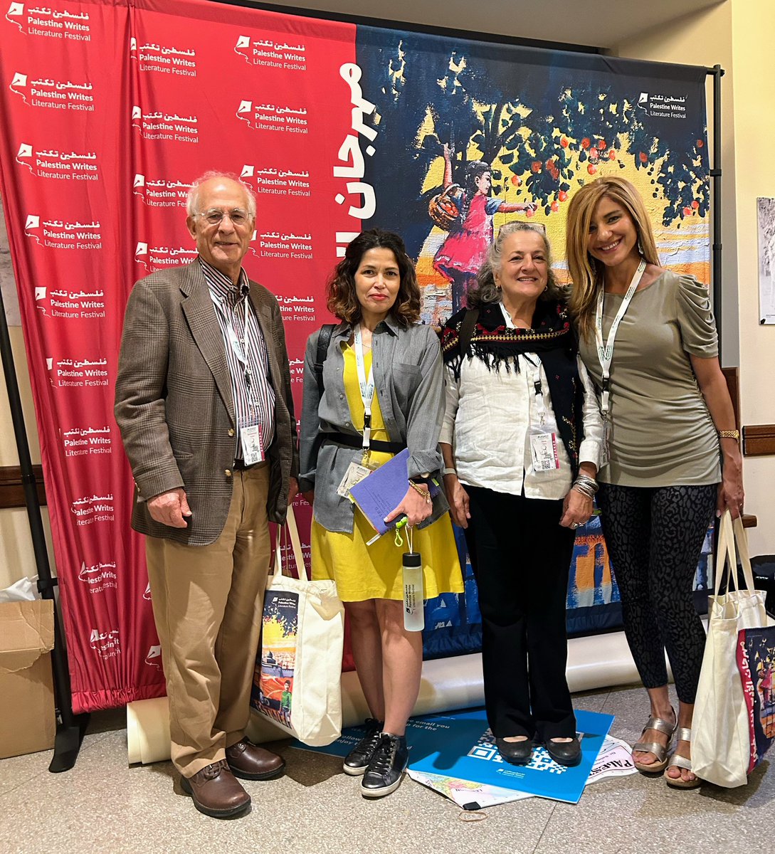 Nevine Abraham (@nevineabraham) on Twitter photo An encounter to remember with iconic Hala Alyan, lbrahim Nasrallah, and prominent translators Maia Tabet and <a href="/nariology/">nariman youssef</a>, and thrilled to have introduced Hussein Yassin’s novel to <a href="/PalestineWrites/">Palestine Writes</a> ! So honored to have been a part of this enriching cultural event! @ UPenn An encounter to remember with iconic Hala Alyan, lbrahim Nasrallah, and prominent translators Maia Tabet and <a href="/nariology/">nariman youssef</a>, and thrilled to have introduced Hussein Yassin’s novel to <a href="/PalestineWrites/">Palestine Writes</a> ! So honored to have been a part of this enriching cultural event! @ UPenn