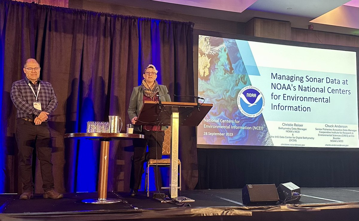 saltwatersteve's tweet image. Where to start with this morning’s presentations at #FEMME! Brilliant talks from Christie & Chuck of @NOAA on data stewardship, @drthevic @LamontEarth on value of transit mapping, and finished by @VictorVescovo on mapping the 5 Deeps - wow! @seabed2030 #hydrospatial