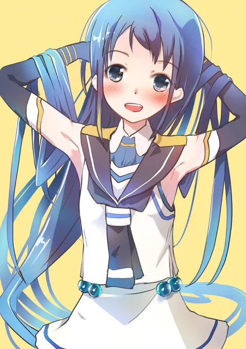 練習絵さみちゃん 