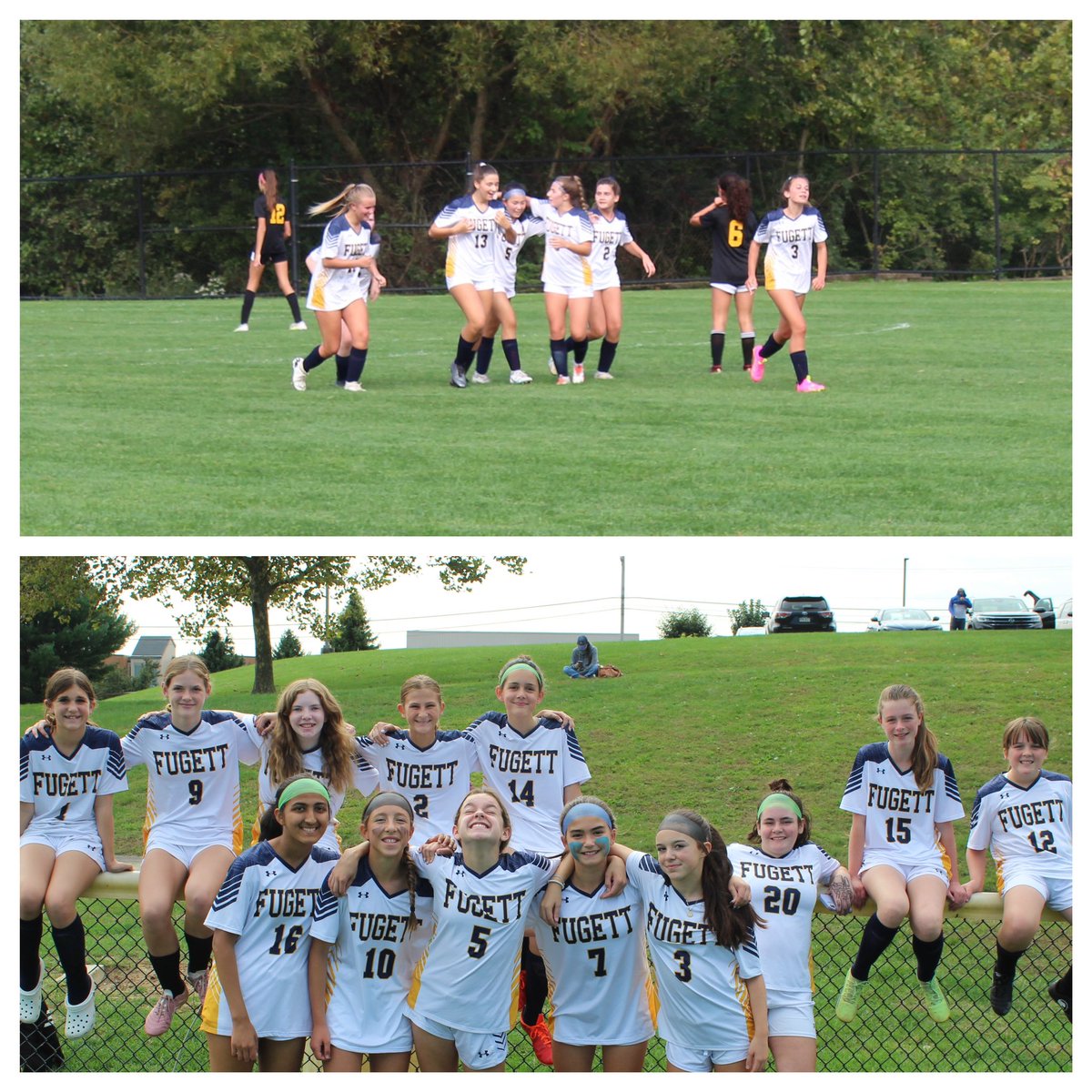 FugettMS's tweet photo. Lots of Fugett pride yesterday with 5 sports having home games. Go Cougars! #FugettMS https://t.co/E32ejtuWgg