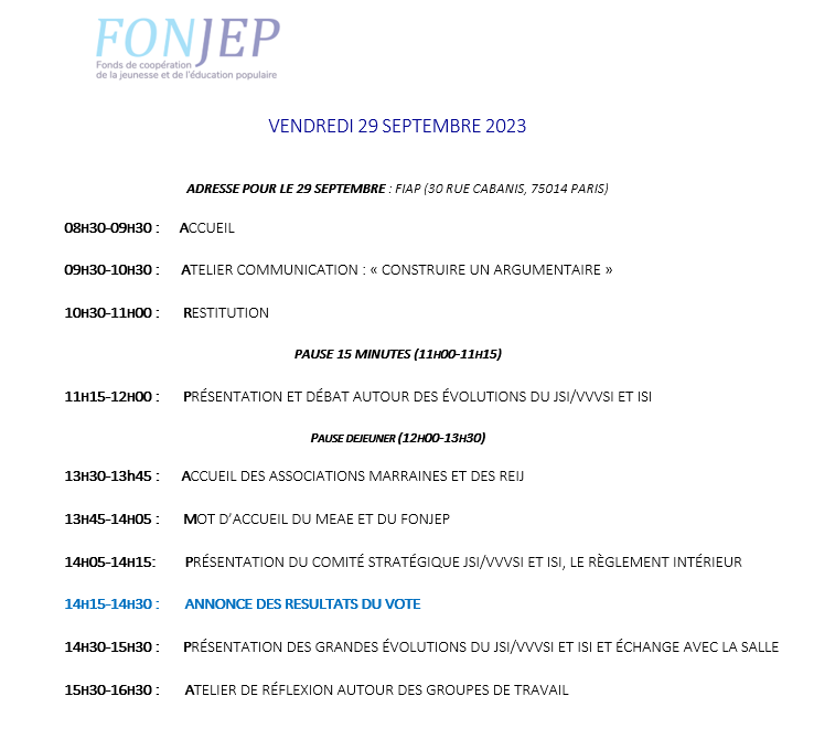 fonjep's tweet photo. Lancement de la Rencontre Nationale des Coordinations Régionales organisée par le @Fonjep les 28 et 29 septembre. Un rendez-vous incontournable pour discuter des enjeux régionaux et des dispositifs de #jeunesse #SolidaritéInternationale JSI/VVVSI et ISI
@francediplo @FVolontaires https://t.co/nDYEV9Yv2U