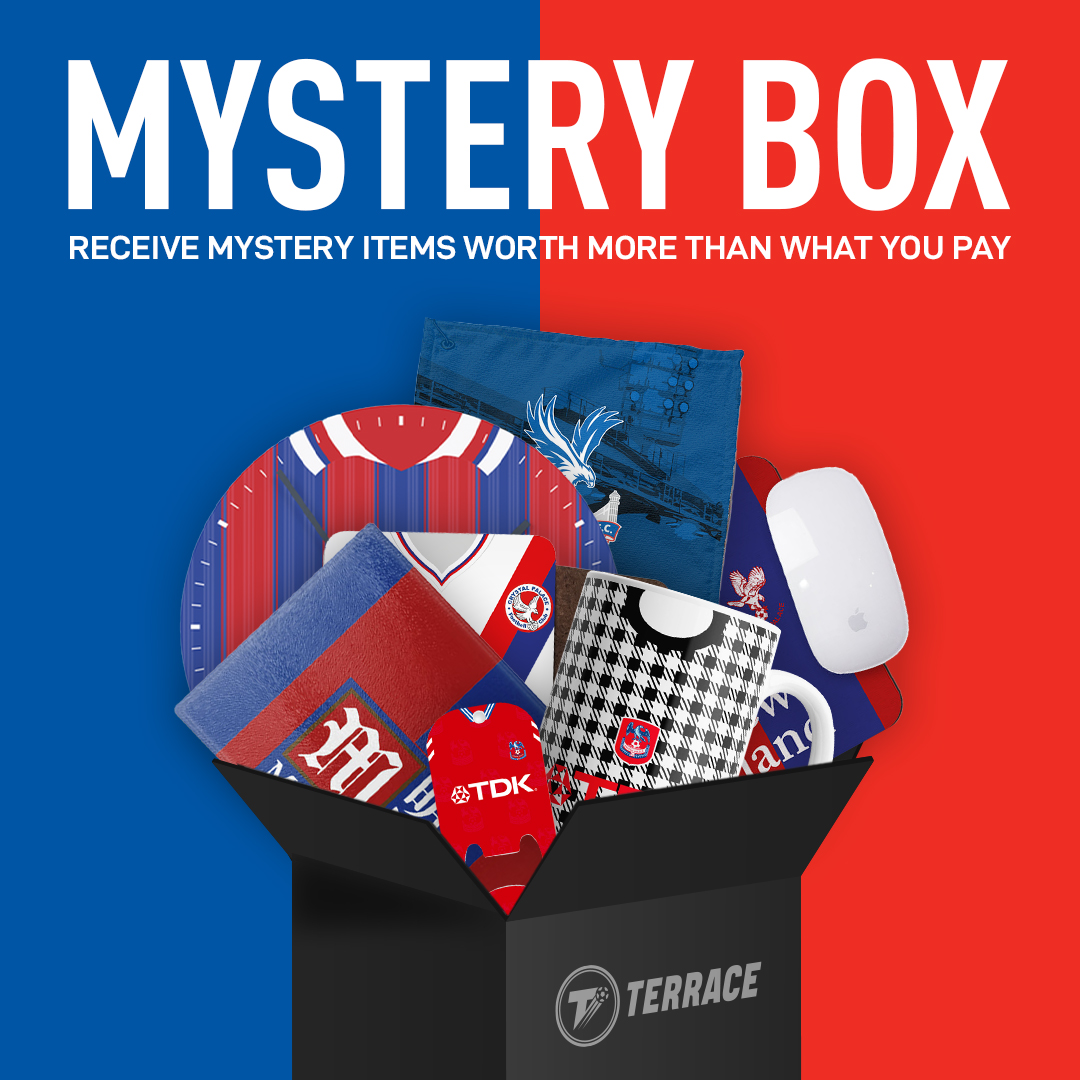 Fancy a FREE Crystal Palace retro mystery box from theterracestore.com/products/cryst…? Simply retweet and follow to enter! #CPFC