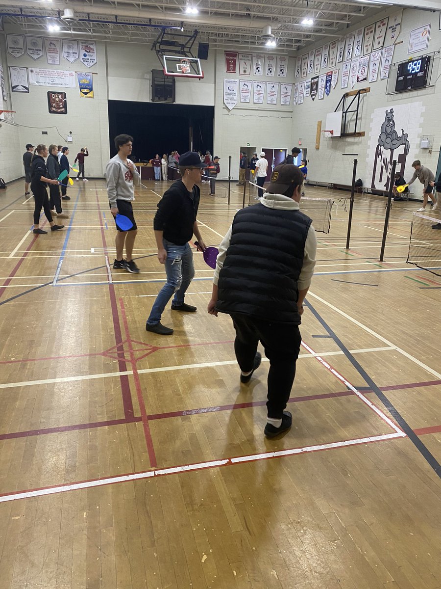 Welcome to the fastest growing sport in Canada (pickleball). The students at QE love it. <a href="/QE_Athletics/">QE Athletics</a> <a href="/QEPioneers/">Queen Elizabeth Regional High School</a> <a href="/QERHS_SC/">QE Student Council</a> <a href="/lisaemgilbert/">Lisa Gilbert</a> <a href="/avalon_east/">Violence Prevention Avalon East</a>