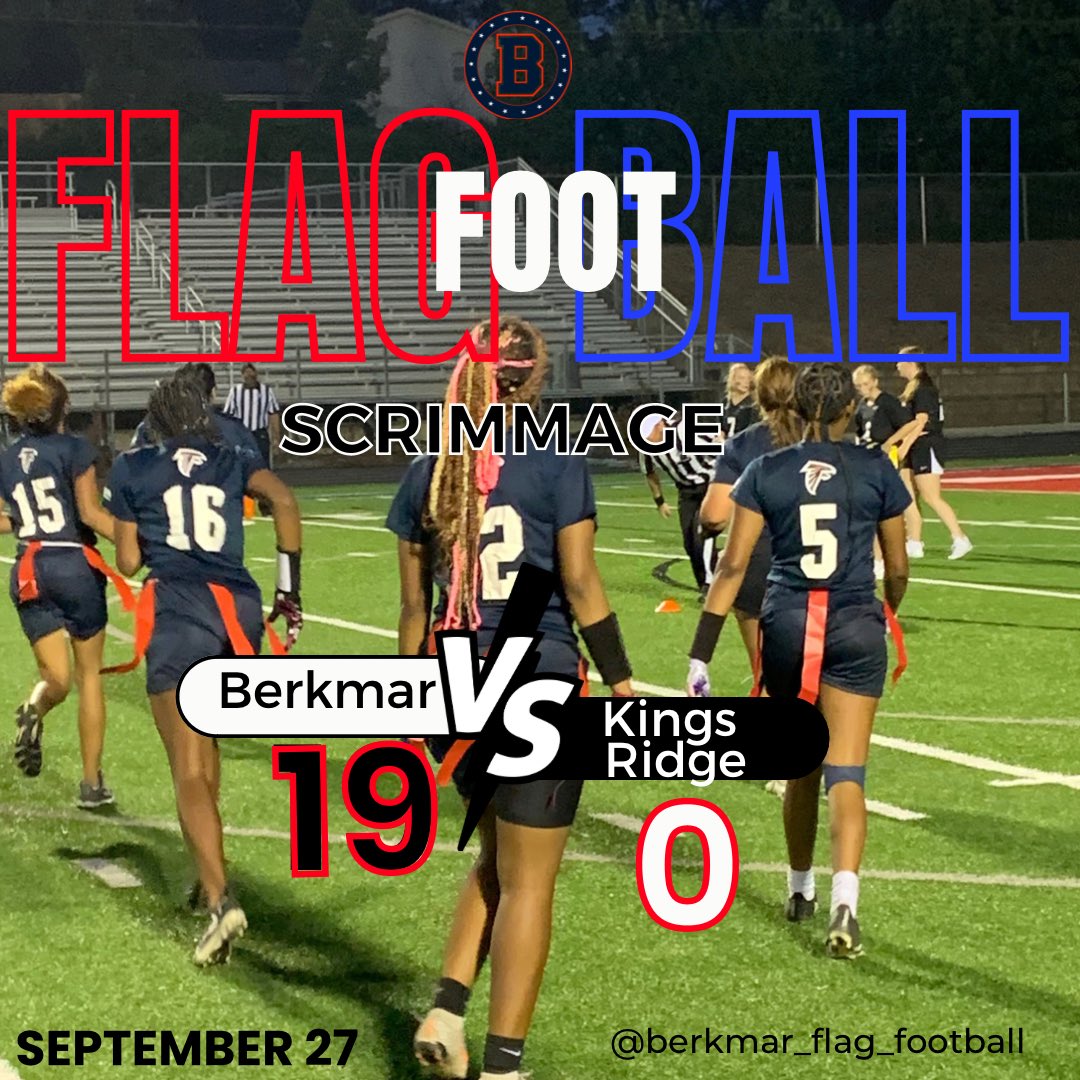 Berkmar Flag Football tweet media