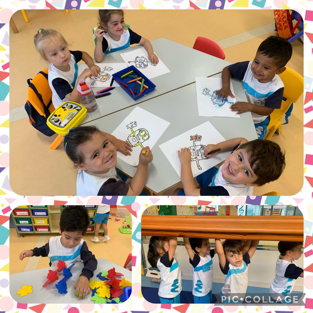 InfantilICM's tweet photo. 🧸Periodo de adaptación infantil 3 años🤩

¡Al cole con alegría! 

¡Poquito a poco vamos conociendo un nuevo entorno, nuev@s amig@s, nuev@s profes!

😊😊😊

@colegioicm 
@colegiosMD https://t.co/SIV2UgW5vt
