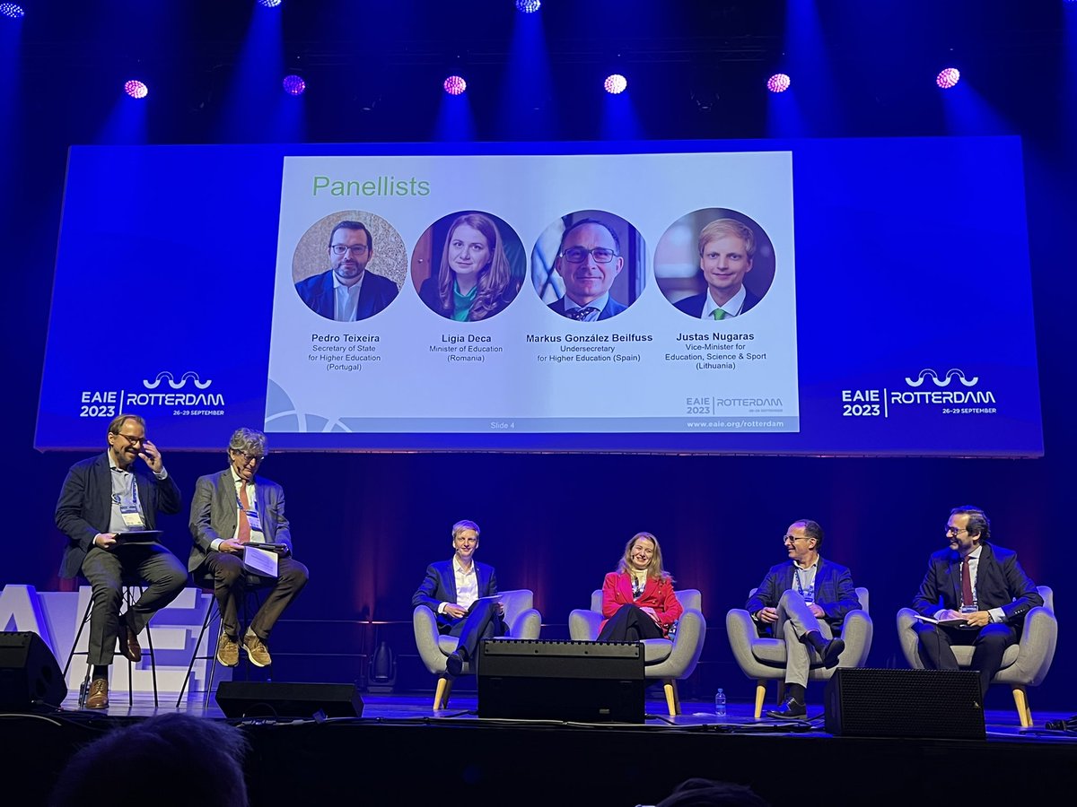 Jurgen Rienks (@jurgenrienks) on Twitter photo Minister Ligia Deca (Romania) states that internationalisation of education is not the debate, but the question how it could better meet the needs of countries. @TheEAIE <a href="/NethERbxl/">Netherlands house for Education and Research</a> #EAIE2023 Minister Ligia Deca (Romania) states that internationalisation of education is not the debate, but the question how it could better meet the needs of countries. @TheEAIE <a href="/NethERbxl/">Netherlands house for Education and Research</a> #EAIE2023