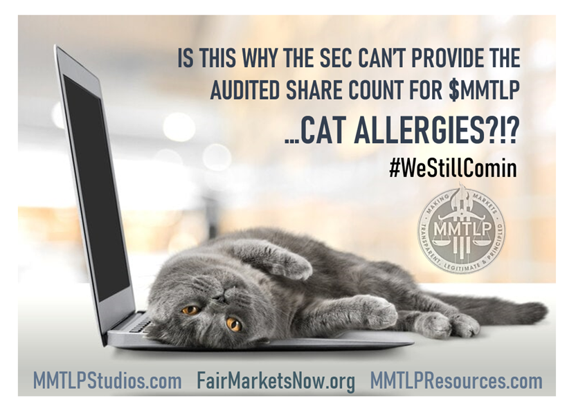 JunkSavvy's tweet photo. @FinancialCmte Chairman @PatrickMcHenry warns @SECGov @GaryGensler of HISTORIC SUBPOENA if he continues to obstruct oversight...and the committee discusses cat allergies, kneecapping, rom-coms, and running marathons...???
65k+ victims of the #MMTLPFiasco deserve answers. PLEASE SUBPOENA THE AUDITED AGGREGATED SHARE COUNT for $MMTLP $MMAT $TRCH!!!
#WeStillComin #WhatIsTheShareCount #SettleTheTrades
@RepRalphNorman @PeteSessions @MikeCrapo WATCH: https://t.co/12CO5pqLoU
WATCH: https://t.co/5PRt10Cx6v