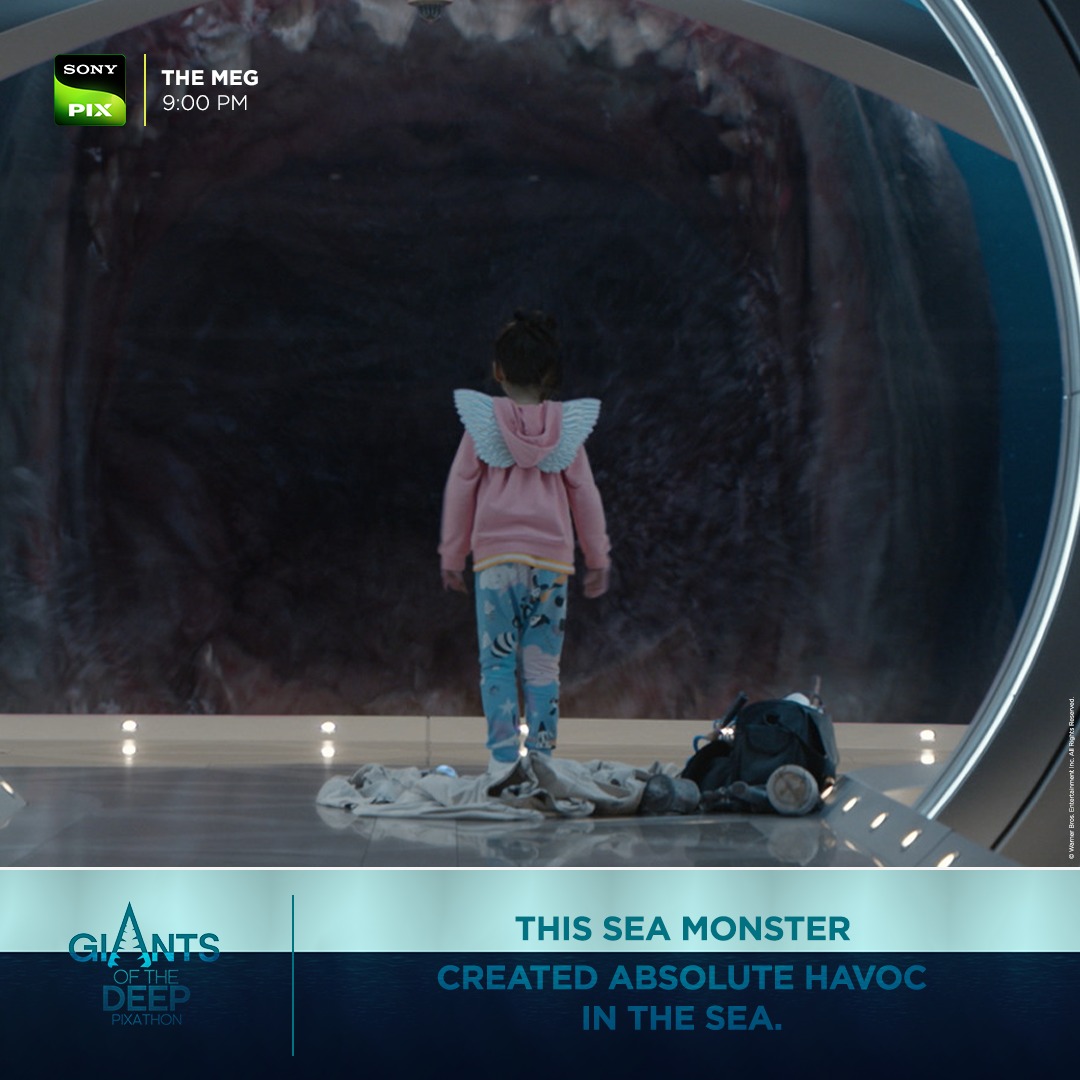 SonyPIX's tweet photo. Would you dare to fight one of these sea monsters?
Watch these sea creatures take over your screens with Giants of the Deep on Saturday 30th Sep, all day long only on Sony PIX!
#SonyPIX #StayAmazed #SeaOfMonsters #GiantsOfTheDeep #Pixathon #TheShallows #Godzilla #TheMeg https://t.co/zluyA6OeNP