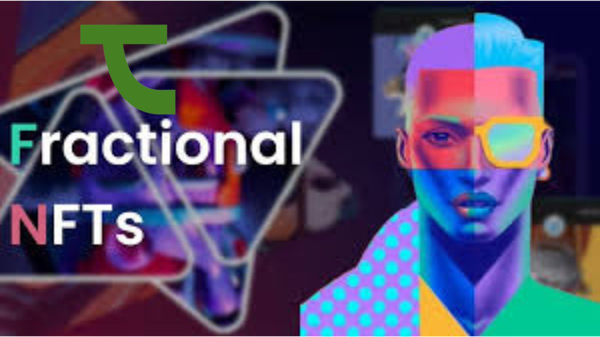 🫧WHAT IS FRACTIONAL NFTS ❓
➡️Fractional NFTs are shares of a single NFT.

➡️They are created using smart contracts to divide an NFT into smaller pieces.

➡️Fractional NFTs make it possible for people to invest in high-value NFTs without having to purchase the entire asset.