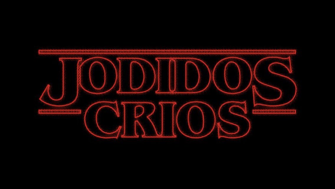 gustancamisetas's tweet photo. No es por desanimar a futuros padres, pero cuidao con la de niños porculeros que hay, eh?
https://t.co/UbII0aYGi5
#StrangerThings #parody #jodidos #crios #latostadora https://t.co/vXyAiUPBe3