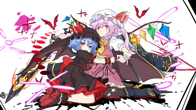 レミリア&amp;フラン(LostWordver) 