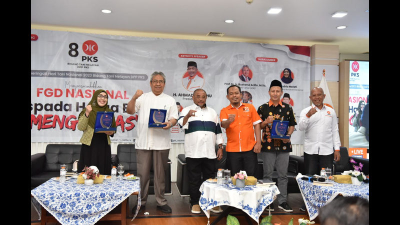 Peringati Hari Tani Nasional, Bidang Tani dan Nelayan PKS Gelar FGD Terkait Harga Beras yang Mengganas dlvr.it/Swjm5y