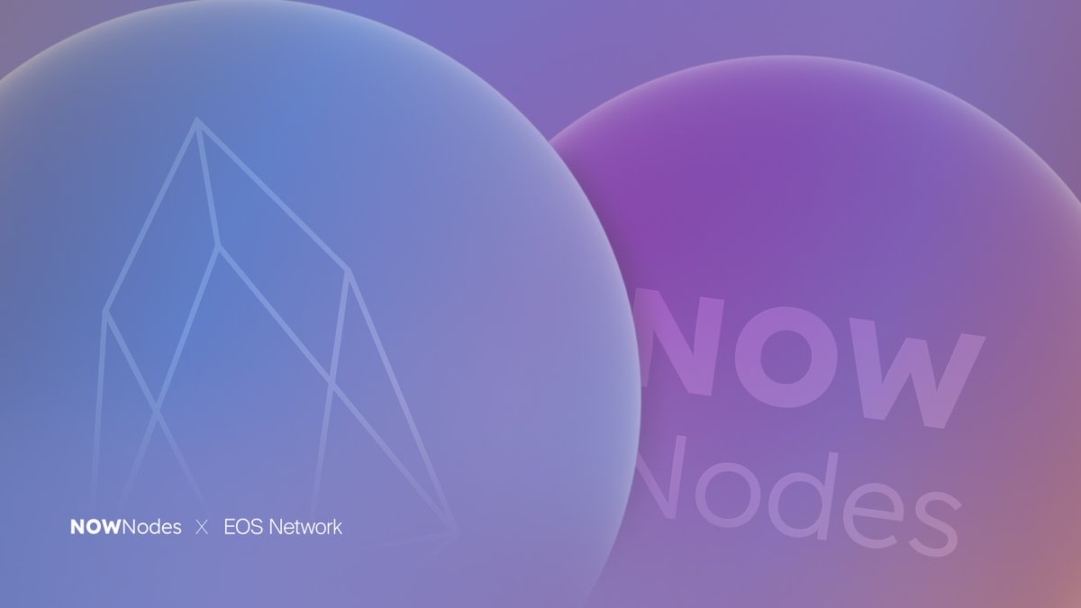 NOWNodes's tweet photo. π Welcome the new entry to our Top-10 most used networks - @EOSnFoundation!
Hereβs a special version of our #NOWDev Report - this time weβre looking at milestones and achievements of the EOS Network node ecosystem.
Check this out - in our new thread π§΅
https://t.co/t4e5ljoXNi https://t.co/jt9ECOlxmS