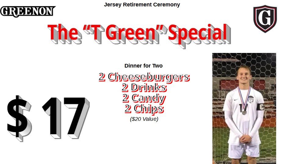 Trent Green #17 Jersey Retirement Ceremony &amp; Celebration - tonight at 7pm (Greenon Stadium) - come out and support Trent