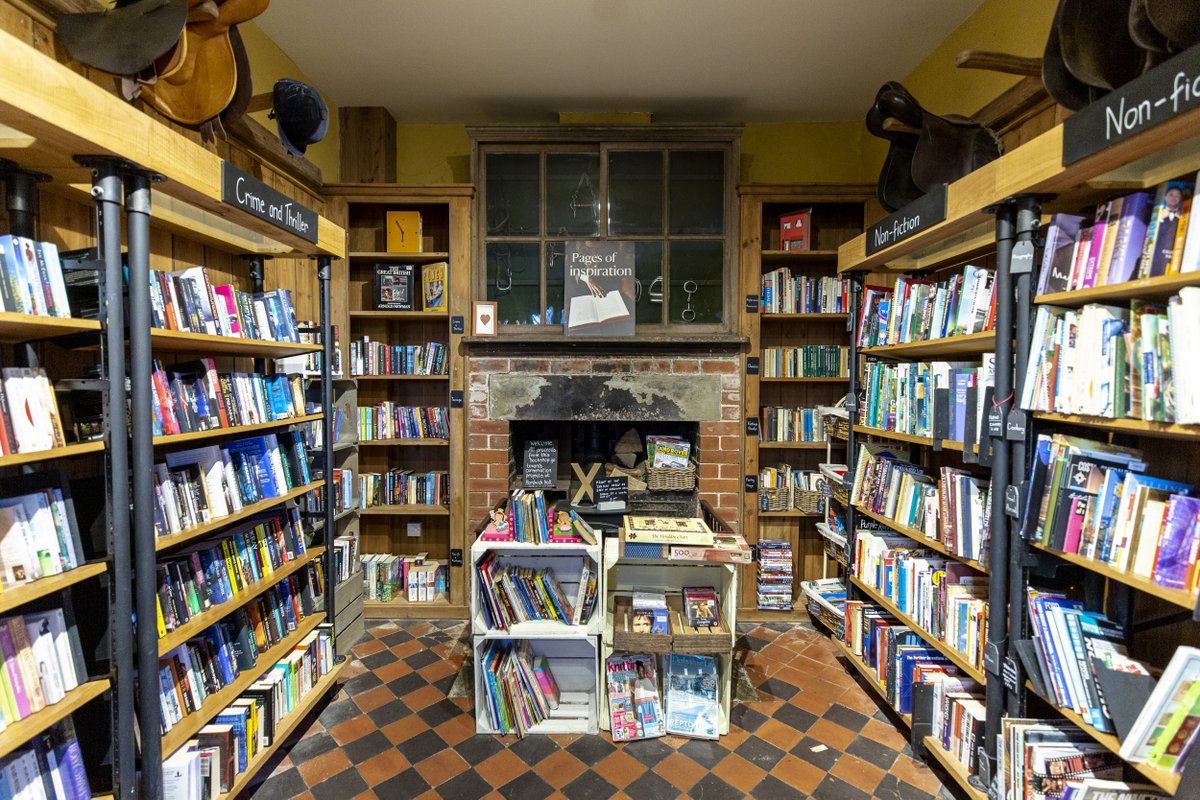NThardwick's tweet image. Share your favourite adventures with others and donate your pre-loved books to our second hand bookshop! 📚

If you have any stories that need a new home, please bring them in to visitor reception. We're running low on crime fiction and general fiction!

#secondhandbooks #books