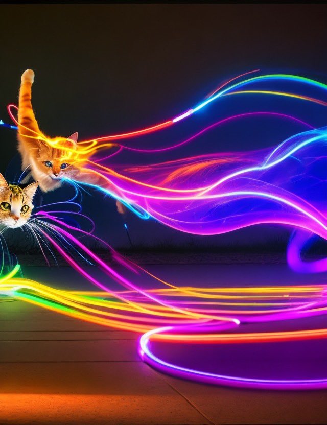 kat0x1's tweet photo. These kitties are glowing! 😸 Check out my cats Maverick and Goose chilling next to their new neon lights. #neon #neonlights #catsofinstagram #catstagram #kitty #kitten #catsofchaos #catsatnight #nightmode #cutecats #catlover #catlove #catlovers #glowcats #glowingcats #ravecat #technocat #catphoto #animalphoto #caturday #saturdaynight #mycatsruletheworld
#neon, #catsatnight, #catphoto
#catsofinstagram
#ravecat #technochat
