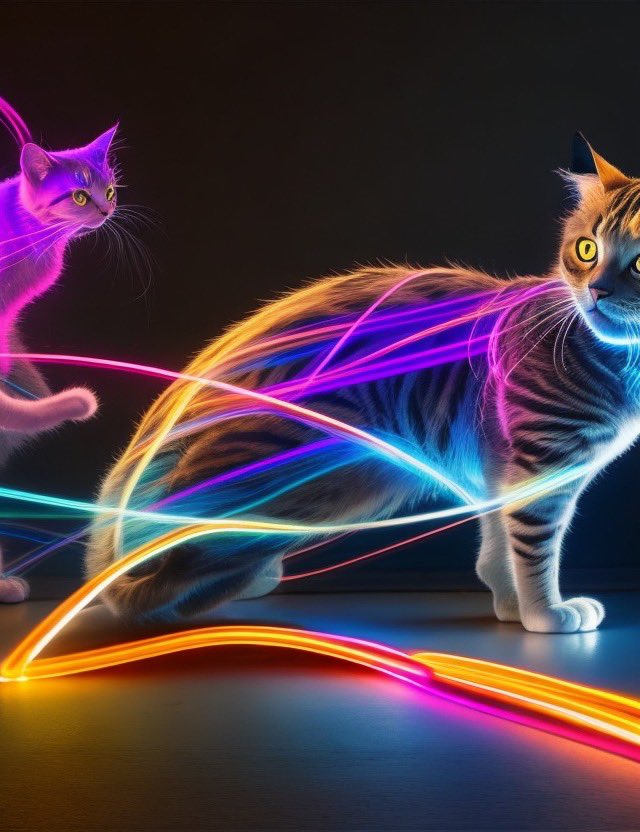 kat0x1's tweet photo. These kitties are glowing! 😸 Check out my cats Maverick and Goose chilling next to their new neon lights. #neon #neonlights #catsofinstagram #catstagram #kitty #kitten #catsofchaos #catsatnight #nightmode #cutecats #catlover #catlove #catlovers #glowcats #glowingcats #ravecat #technocat #catphoto #animalphoto #caturday #saturdaynight #mycatsruletheworld
#neon, #catsatnight, #catphoto
#catsofinstagram
#ravecat #technochat