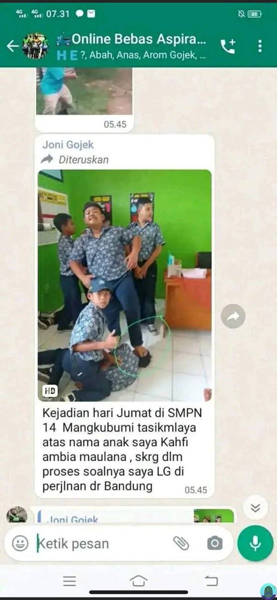 💚 Semenjak kasus bullying yang kemarin viral, sekarang makin banyak yang berani speakup. Gpp biar jera tuh bocah-bocah.