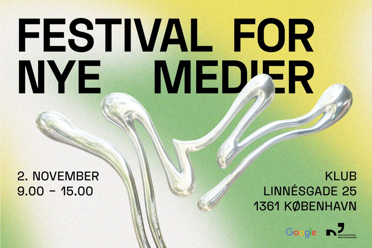 Du vil gerne til årets Festival for nye medier d. 2/11, men har ikke liiiige fået købt billetten endnu?

Her er dit tegn til at hive 299 kr,- op fra den digitale sparebøsse, så du kan sikre dig en early bird-billet, inden prisen stiger.

Vi ses, ik? 🥳

👉🏼 bit.ly/festivalfornye…