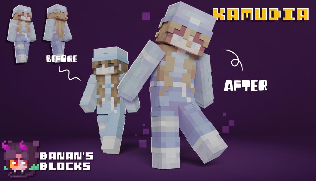 Banan's Blocks on X: Skin Pack Design + Artwork! . My new skin