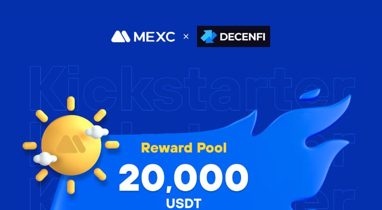 Airdrop6_com's tweet photo. New #airdrop: DecenFI (New &amp; Random 1000)
Reward: 20,000 DFI (~$20) 
News: MEXC, CoinStore
Distribution date: November

🔗Airdrop Link: https://t.co/EnDm3umkqN

Also the top 200 referrals will each get more DFI tokens https://t.co/pSYwPvwh05