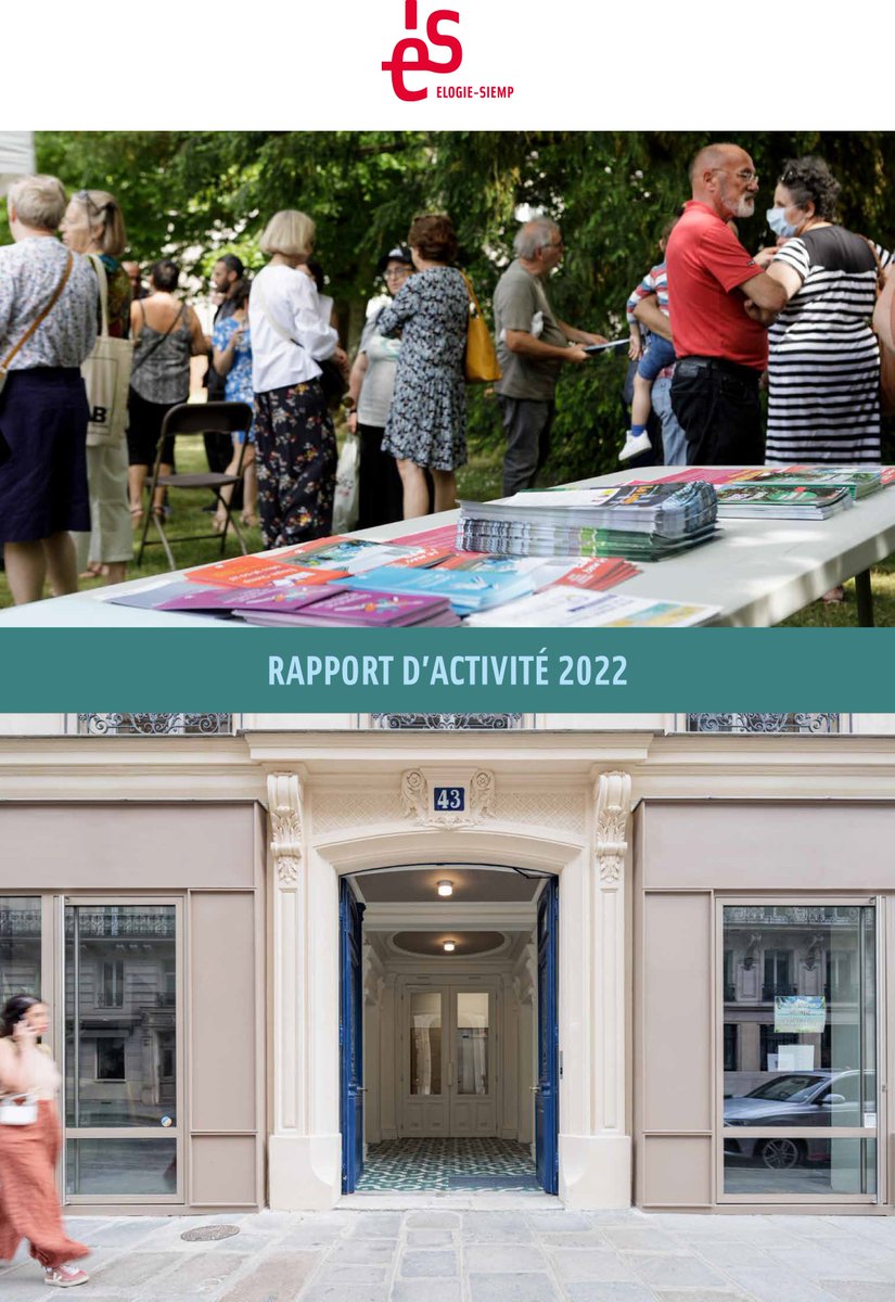 Elogie-Siemp publie son Rapport d’activité 2022 !
Retrouvez-y les projets d’entreprise, les chiffres clés, le patrimoine et l’actualité 2022 sous l’angle des 5 ambitions du projet stratégique 2021-2025 « Ensemble, faire la ville de demain »
Découvrez-le : bit.ly/45dXVFc