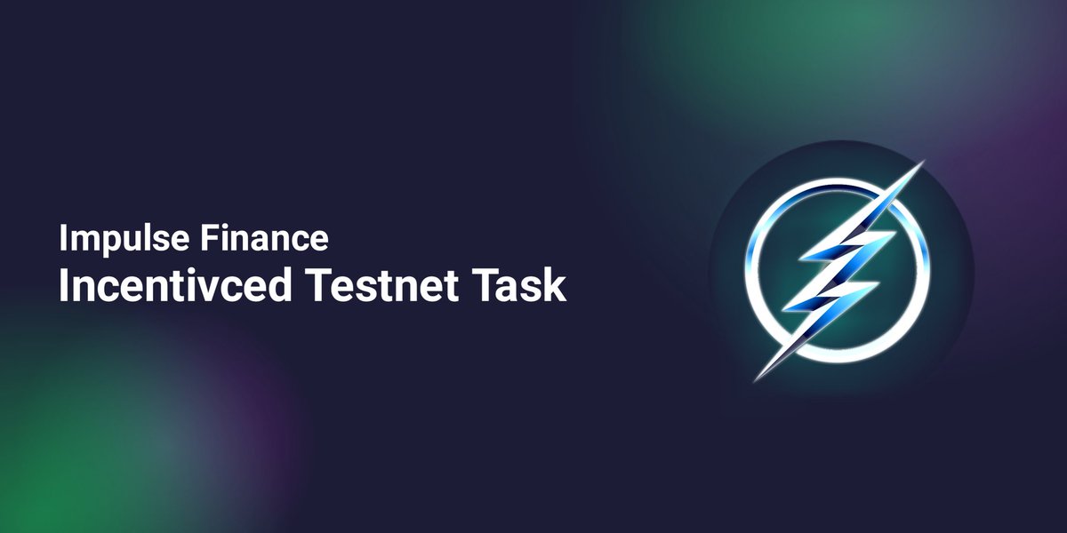 impulsetoken's tweet image. Its official !!!

Our testnet tasks are live and they come with incentives. 

Visit impulsefinance.org/tasks to get started.

- Points would be used for airdrop rewards on mainnet 

#VenomTestnet #venomNetwork #venomBlockchain