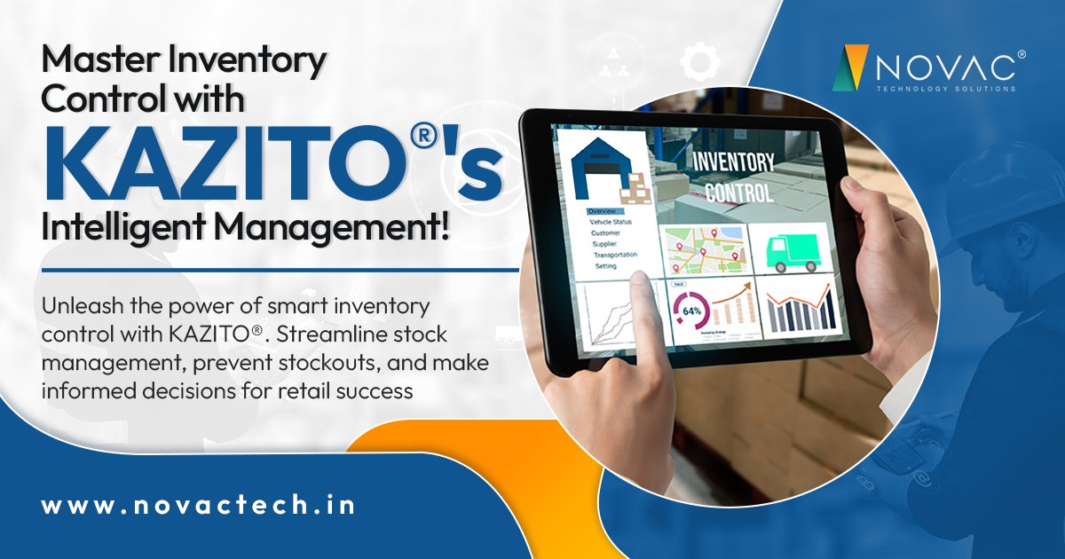 Take the guesswork out of managing your store's stock. Kazito® 's smart #inventorymanagement feature facilitates seamless stock control.

#retail #retailsoftware #storemanagement #solutions #kazito