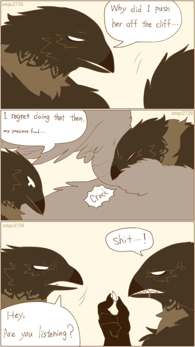 pegu2726's tweet image. regret